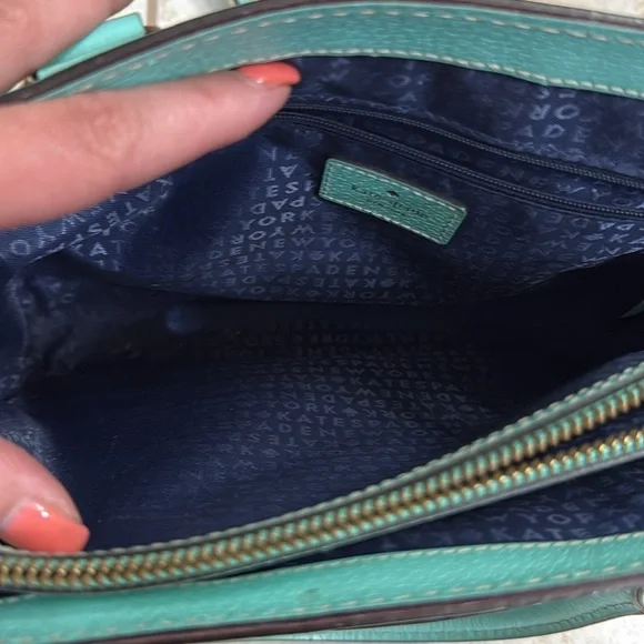 Kate Spade Wellesley Quinn Satchel Bag Teal - Picture 6 of 17